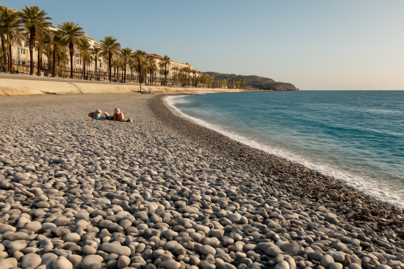 Menikmati Laut di Nice: Pantai dan Tempat Berenang
